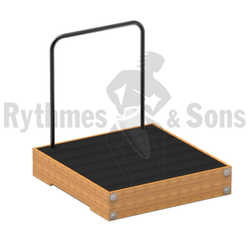 RYTHMES & SONS LEONARD® varnished beech conductor podium