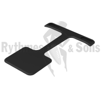 RYTHMES & SONS Planche de pique 800x600 en contreplaqué peint noir
