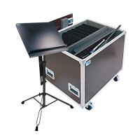 Flight-⁠cases pour pupitres