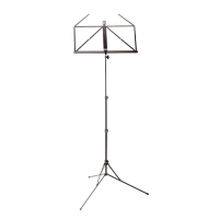 Music stands for musicians with collapsible desk