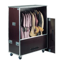 Flight cases for Wardrobes