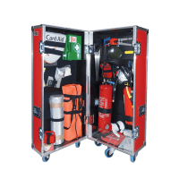 Flight cases for First aid & fire safety