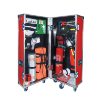 Flight cases for First aid & fire safety