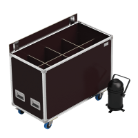 Flight-cases projecteur linéaire et rampes