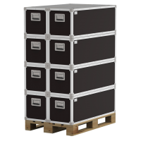 Pallet optimized containers