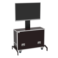 Flight cases with Ssreen lifter