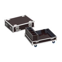 Flight cases for videoprojectors