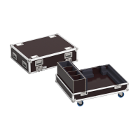 Flight cases for videoprojectors