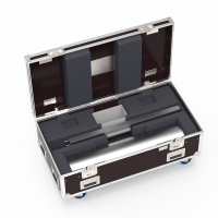 Flight cases for screen stands