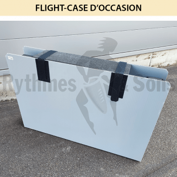 Flight-case - Etui OPEN-U® gris pour 1 écran de 32' à 40'-1