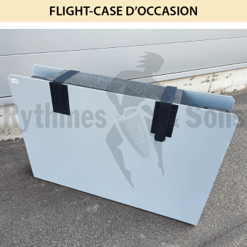 Flight-case - Etui OPEN-U® gris pour 1 écran de 32' à 40'-1