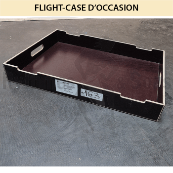 Flight-case - Bac amovible H100 pour rack à bacs Largeur -1