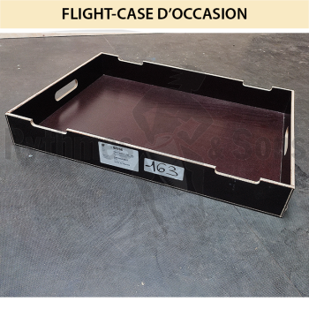 Flight-case - Bac amovible H100 pour rack à bacs Largeur -1