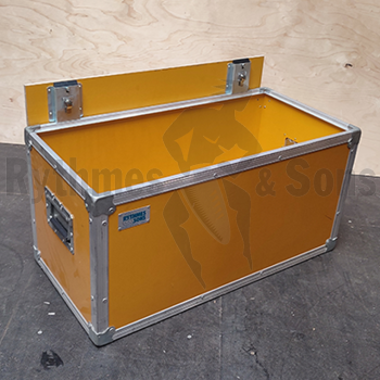 Flight-case - 800x400xH400 
Malle OPENROAD® jaune sans r-1