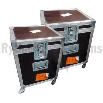 Flight-case - Lot de 2 tables de chevet-1