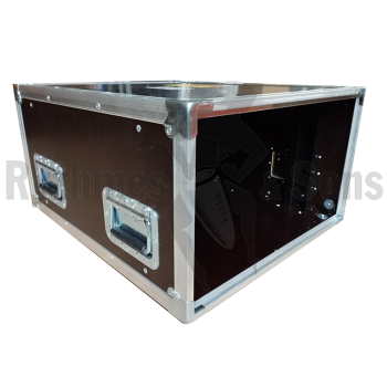 Flight-case - Rack 19' OpenRoad® 6U prof. 530mm Trous ron-1