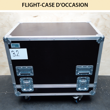 Flight-case - Malle 'cloche' 830x535xH640 avec capitonnag-1