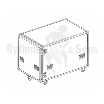 Flight-case pour vibraphone Yamaha 1600 3 oct. assemblé-1