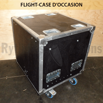 Flight-case - Rack 19' OPENTOP® suspendu 8U prof. 530mm +-1