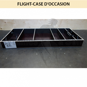 Flight-case - Bac amovible 1200x600xH100 + kit cloisons-1
