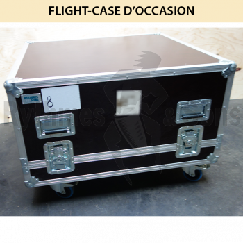 Flight case Top opening with shallow base 935x875xH490 with foam -  Transport trunks & Storage trunks - Flight cases