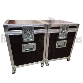 Flight-case - Lot de 2 tables de chevet ou caissons de ra-1