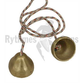 Percussions - Une paire de clochettes Ø5 cm-1