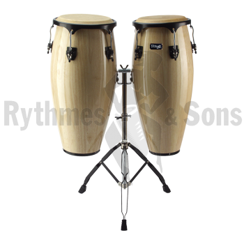 Percussions - Paire de congas Ø10'+11' STAGG-1