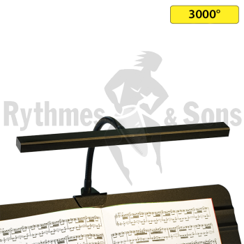 RYTHMES & SONS Eclairage Notelight® 3000° (grand modèle) pour pupitre  d'orchestre - Lampes pour pupitres d'orchestre - Mobilier d'orchestre