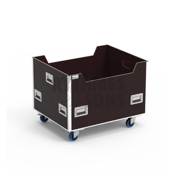 Flight-case - Bac de transport et stockage 1000x800x600 E-1