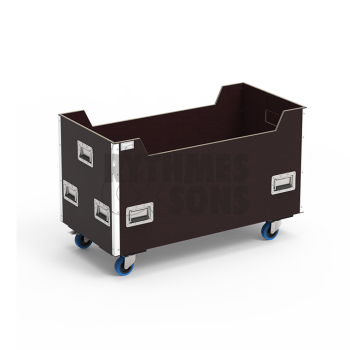 Flight-case - Bac de transport et stockage 1200x600x600 E-1