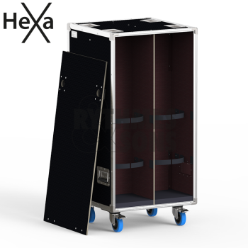 Flight-case OPENROAD® pour 4 projecteurs de découpes Sour-1