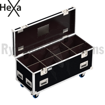 Flight-case Classique 1200x500xH500 pour 4x2 projecteurs-2