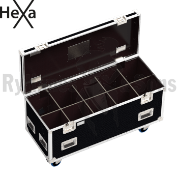 Flight-case Classique 1200x500xH500 pour 5x2 projecteurs-1