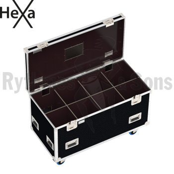 Flight-case Classique 1200x600xH600 pour 4x2 projecteurs-2