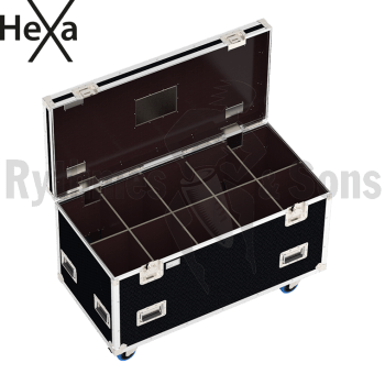 Flight-case Classique 1200x600xH600 pour 5x2 projecteurs-2