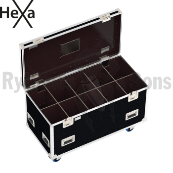 Flight-case Classique 1200x600xH600 pour 5x2 projecteurs-2