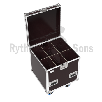 Flight-case Classique 600x600xH600 pour 3x2 projecteurs-1