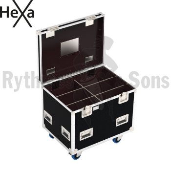 Flight-case Classique 800x600xH600 pour 2x3 projecteurs-2