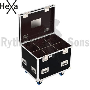 Flight-case Classique 800x600xH600 pour 3x2 projecteurs-2