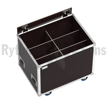 Flight-case OPENROAD® 800x600xH600 pour 2x3 projecteurs-1
