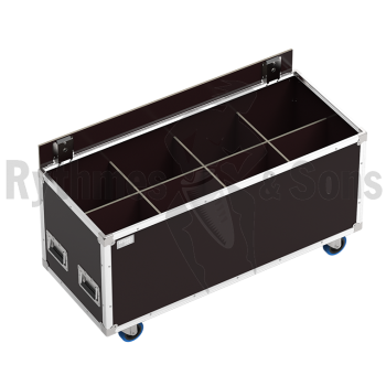 Flight-case OPENROAD® 1200x500xH500 pour 4x2 projecteurs-2