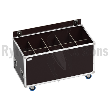 Flight-case OPENROAD® 1200x600xH600 pour 5x2 projecteurs-1