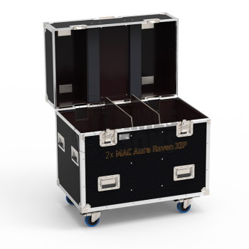 Flight-case - Malle pour 2 mac aura raven xip version sip-1