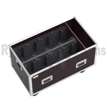 Flight-case OPENROAD® pour 8 lyres LEDBeam 150 ROBE-1
