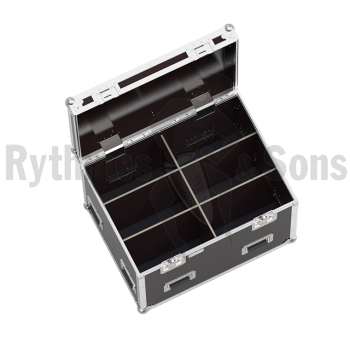 Flight-case Classique 800x600xH600 pour 2x3 projecteurs-1