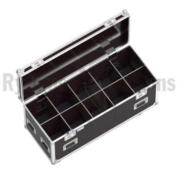 Flight-case Classique 1200x500xH500 pour 5x2 projecteurs-1