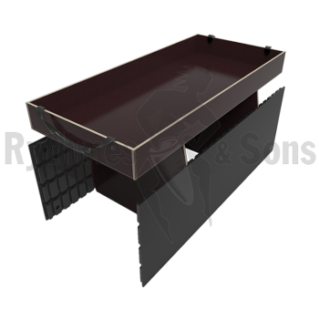 Flight-case - Kit rainuré composite +2 cloisons+bac long -1