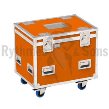 Flight-case - Malle Classique PVC Orange (RAL 2008) 800x6-1
