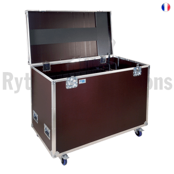 RYTHMES & SONS Flight-case pour 10 boucliers acoustiques-1